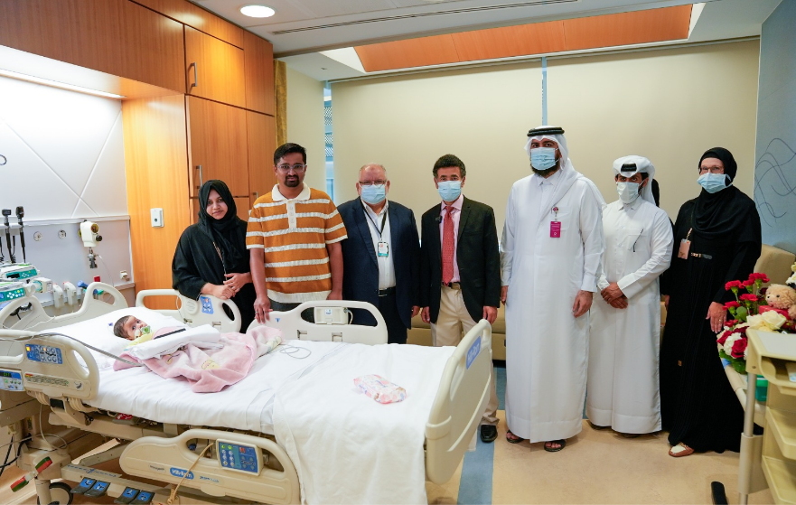 Malkha Rouhi Receives Lifesaving SMA Treatment at Sidra Medicine
